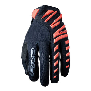 Gants ENDURO AIR - FLUO RED/BLACK (rouge fluo/noir)